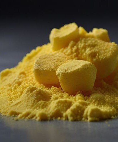 Sulfur granules